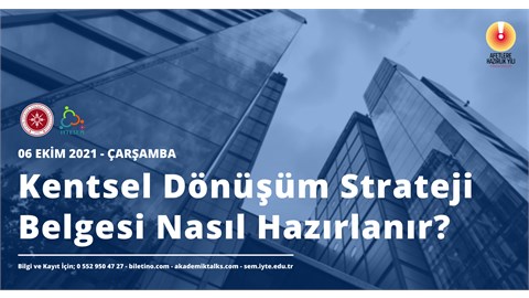 Kentsel Dönüşüm Strateji Belgesi