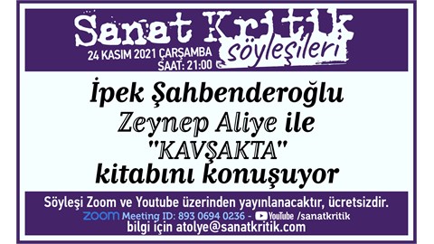 İpek Şahbenderoğlu, Zeynep Aliye ile 'Kavşakta' Kitabını Konuşuyor!