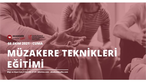 Müzakere Teknikleri Eğitimi