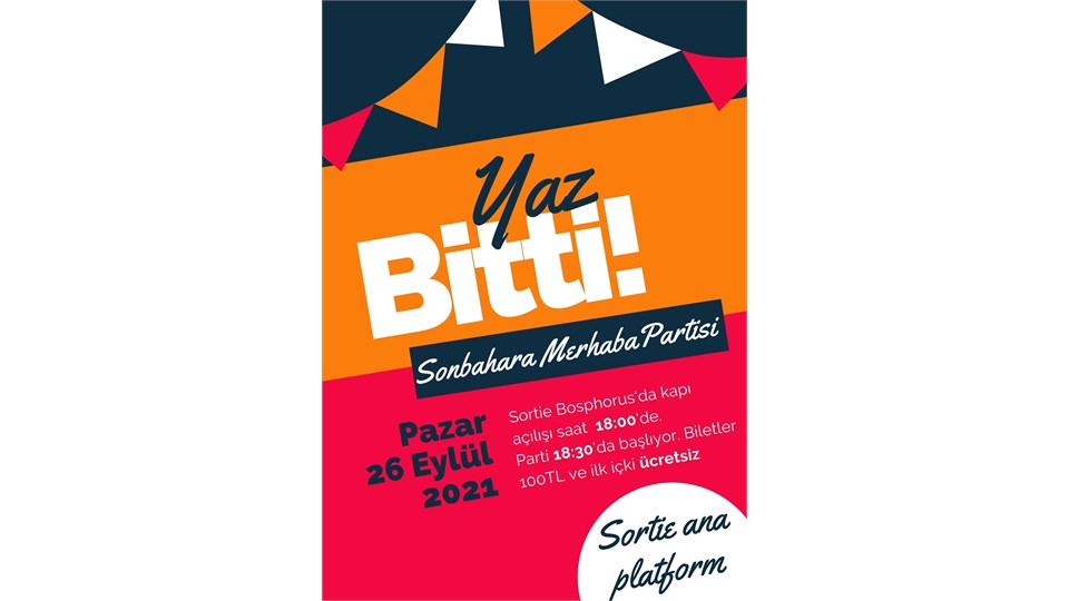 SORTİE BEYAZ YAKA HAPPY HOUR