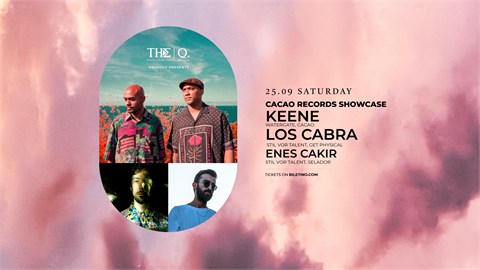 The Q Proudly Presents | KEENE - LOS CABRA - ENES ÇAKIR