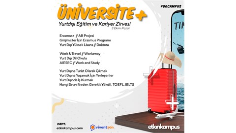 Üniversite + Yurtdışı Eğitim ve Kariyer Zirvesi