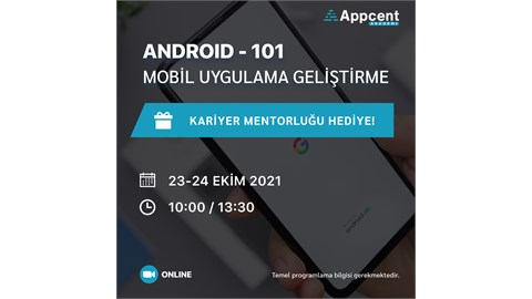 Android 101 Mobil Uygulama Geliştirme 