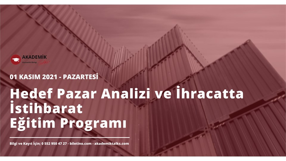 Hedef Pazar Analizi ve İhracatta İstihbarat