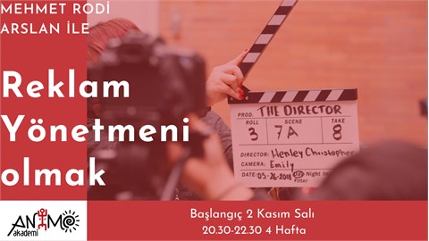 MEHMET RODİ ARSLAN İLE REKLAM YÖNETMENİ OLMAK 