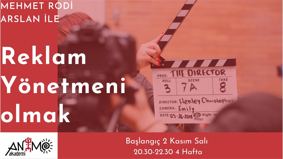 MEHMET RODİ ARSLAN İLE REKLAM YÖNETMENİ OLMAK 