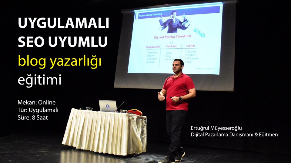 Uygulamalı SEO Uyumlu Blog Yazarlığı Eğitimi