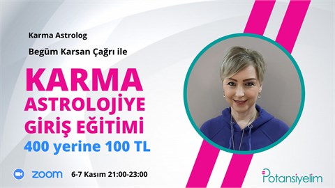Karma Astrolojiye Giriş Eğitimi