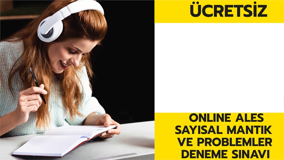 ÜCRETSİZ ONLİNE ALES SAYISAL MANTIK VE PROBLEMLER DENEME