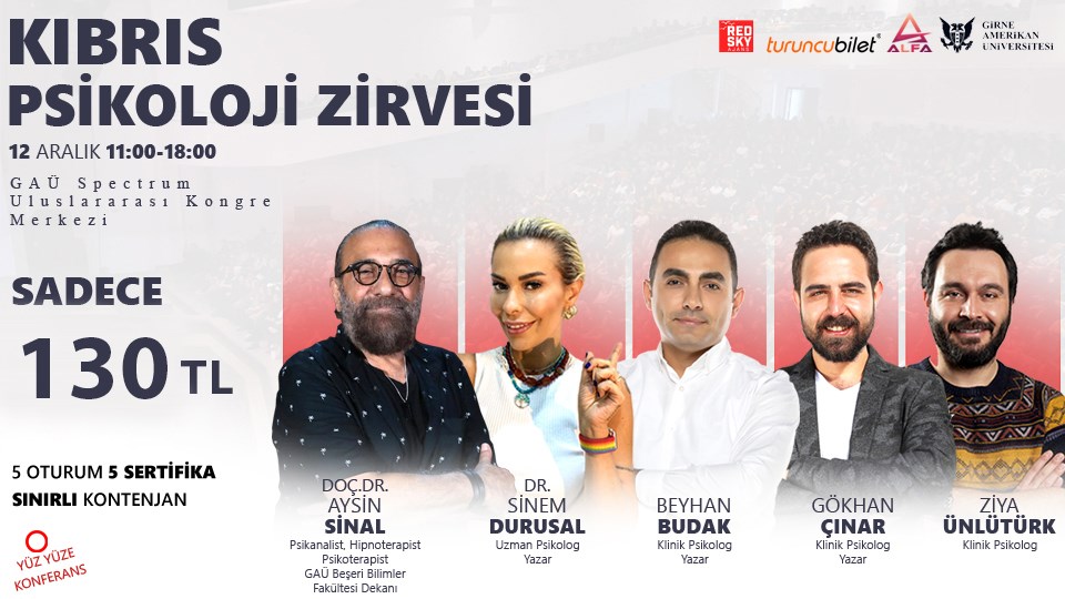 KIBRIS PSİKOLOJİ ZİRVESİ / 12 Aralık