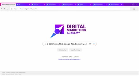 Boğaziçi Üniversitesi Digital Marketing Academy