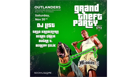 GrandTheftParty Mission 5
