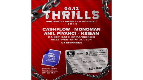 THRILLS 4 ARALIK 2021 HIPHOP JAM