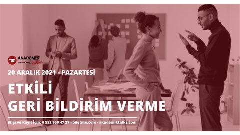 Etkili Geri Bildirim Verme Becerileri