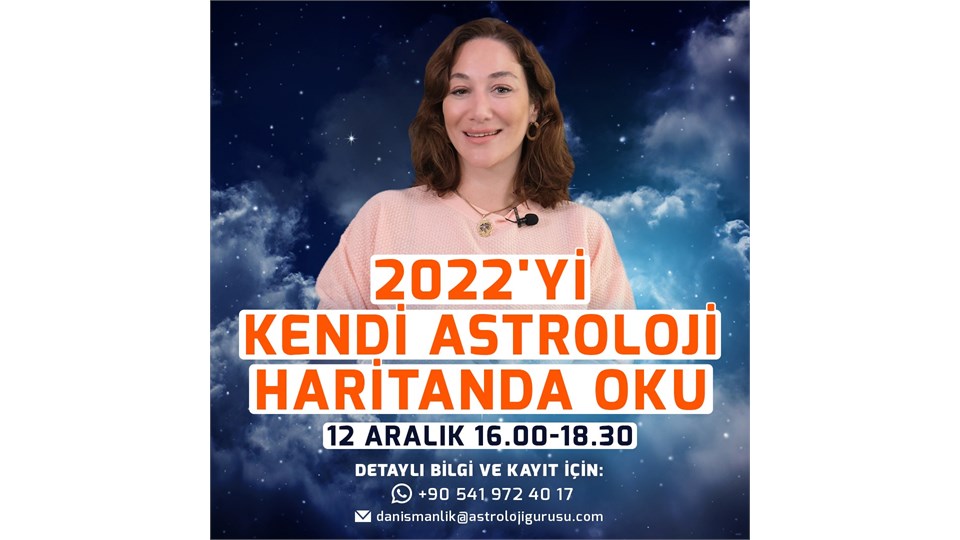 2022'yi Kendi Astroloji Haritanda Oku - ONLİNE