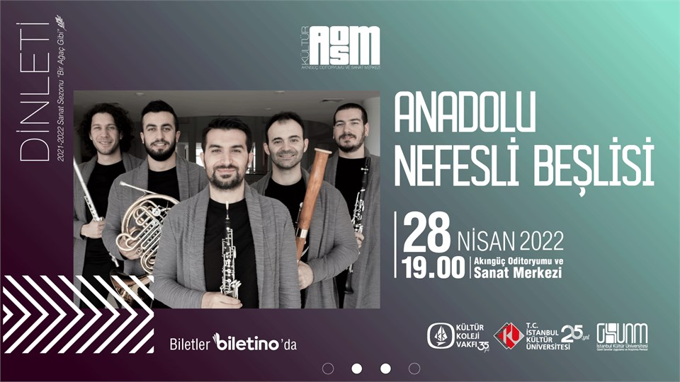 Anadolu Nefesli Beşlisi Dinletisi