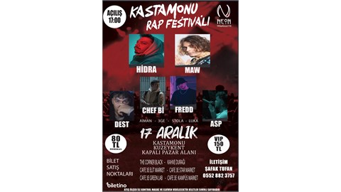KASTAMONU RAP FESTİVALİ