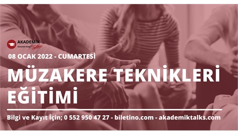 Müzakere Teknikleri Eğitimi