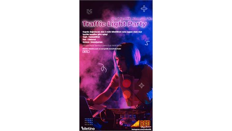 Red Şenlik Samsun Party Traffic Light