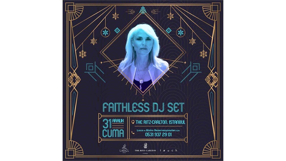 Faithless DJ Set @Ritz Carlton New Year's Eve
