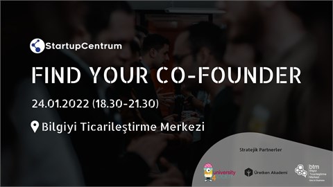 Find Your Co-Founder İstanbul - StartupCentrum