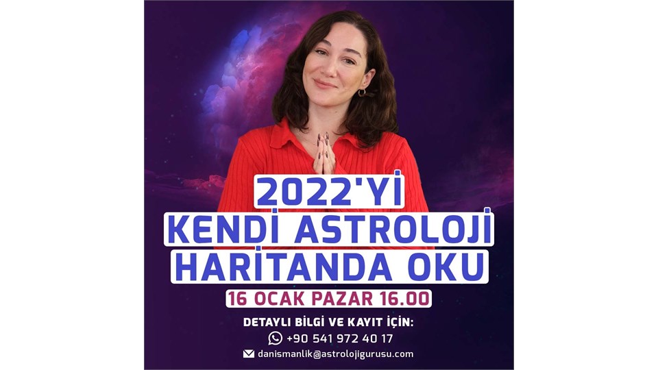 2022'yi Kendi Astroloji Haritanda Oku - ONLİNE
