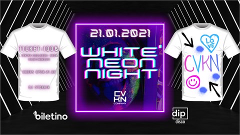 WHITE & NEON NIGHT