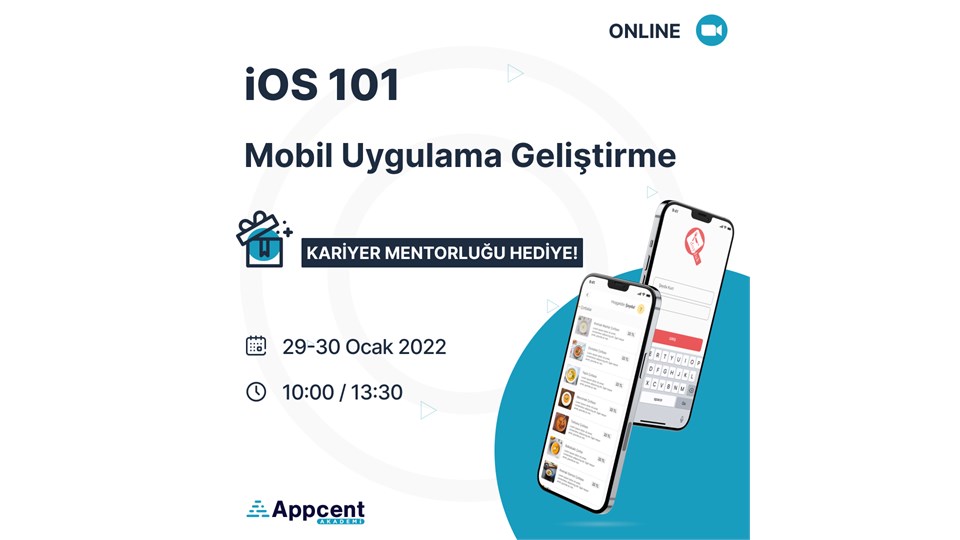 iOS 101 Mobil Uygulama Geliştirme 