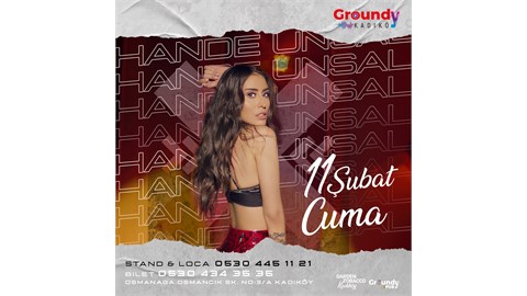 Hande Ünsal Groundy Kadıköy'de