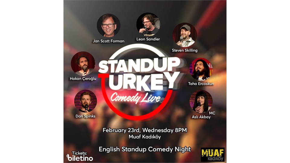 Standup Turkey: English Stand-up Comedy Night