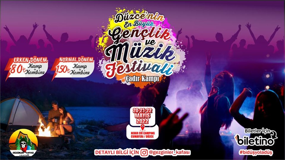 DÜZCE’NİN EN BÜYÜK GENÇLİK VE MÜZİK FESTİVALİ