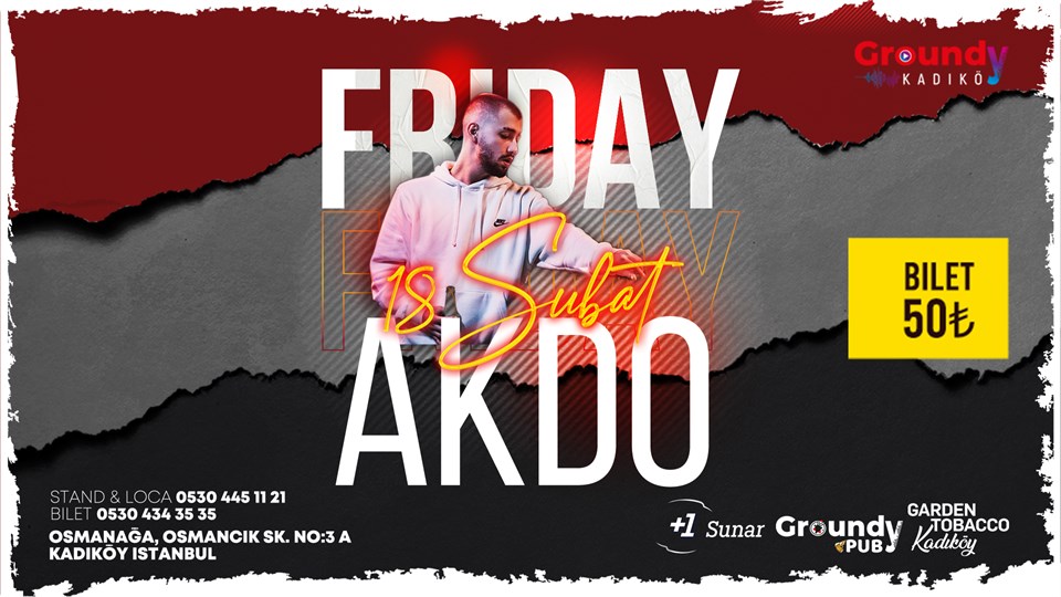 AKDO Groundy Kadıköy'de!