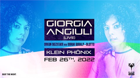 Beat The Night presents Giorgia Angiuli (Live)