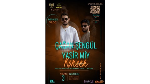Çağan Şengül & Yasir Miy  Konseri