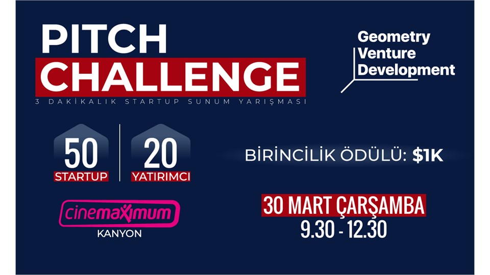 Pitch Challenge | 3 Dakikalık Startup Sunum Yarışması