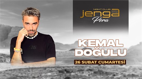 KEMAL DOĞULU JENGA PERA' DA