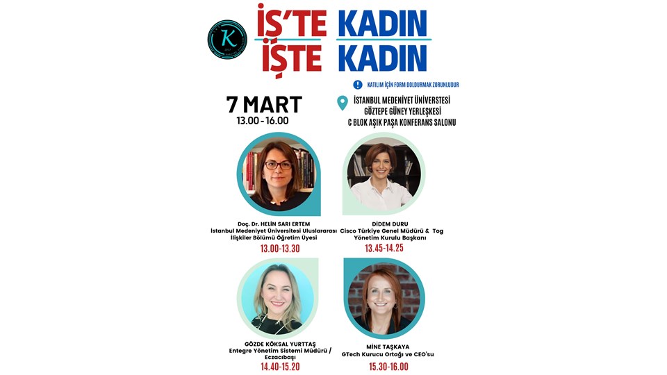 İŞ'TE KADIN İŞTE KADIN