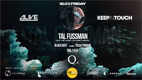 ALIVE x KEEPINTOUCH presents; Tal Fussman