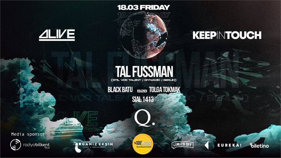 ALIVE x KEEPINTOUCH presents; Tal Fussman