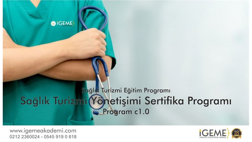 Sağlık Turizm Pazarlama ve Teşvikleri Yönetim Eğitimi(ANKARA)-İGEME