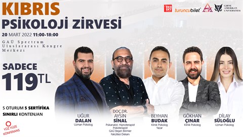 KIBRIS PSİKOLOJİ ZİRVESİ / 20 Mart