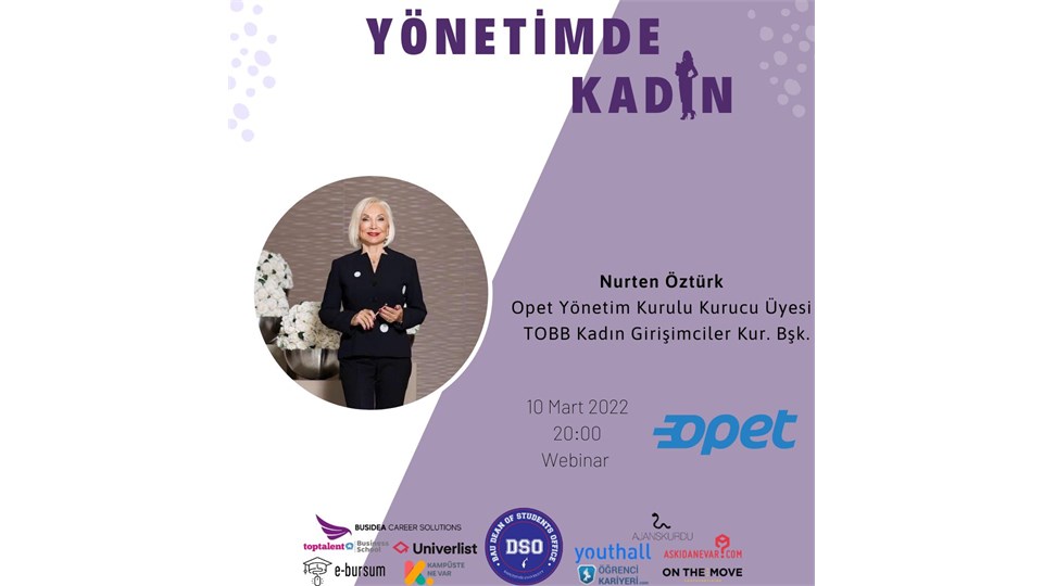YÖNETİMDE KADIN