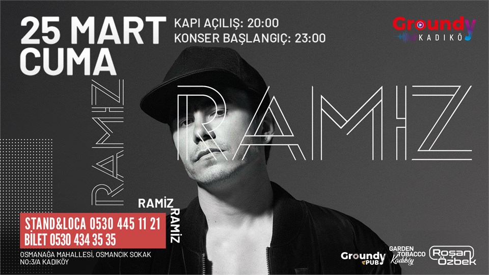 Ramiz Groundy Kadıköy'de! 
