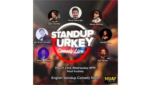 Standup Turkey: English Comedy Night