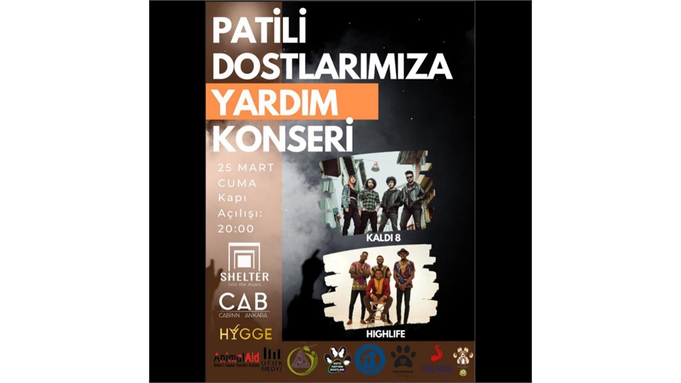 Patili Dostlarımıza Yardım Konseri