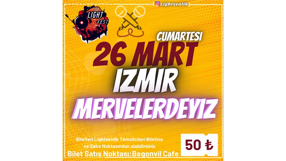 İzmir Mervelerdeyiz