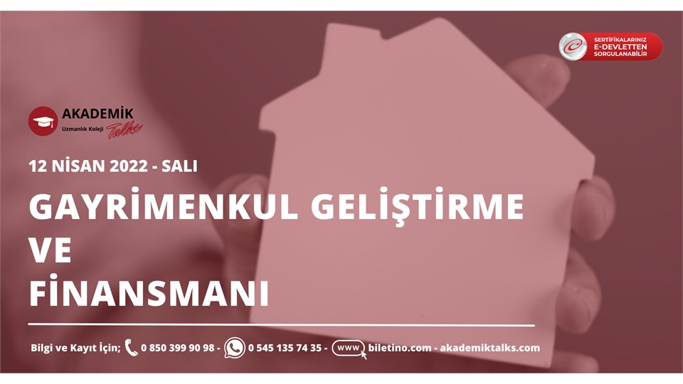 Gayrimenkul Geliştirme ve Finansmanı
