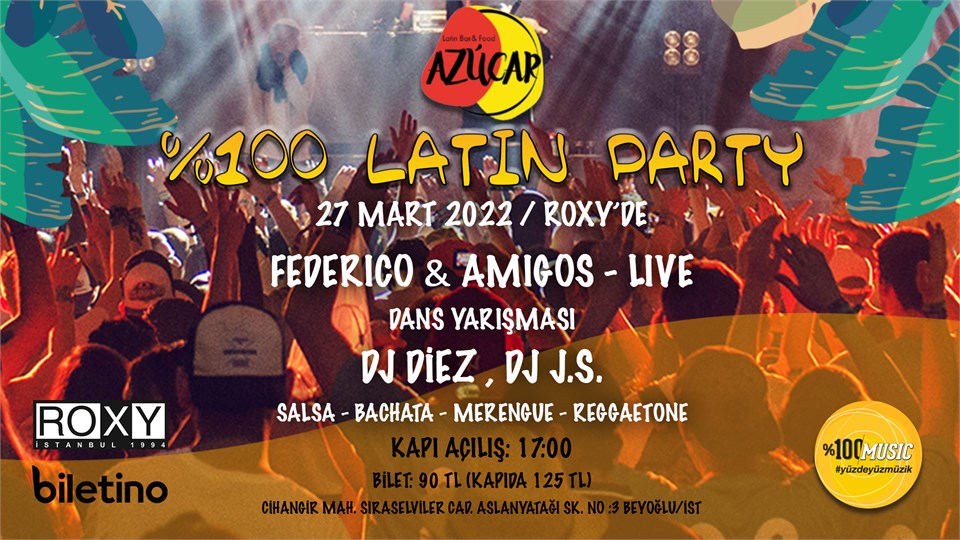 Azucar %100 Latin Party