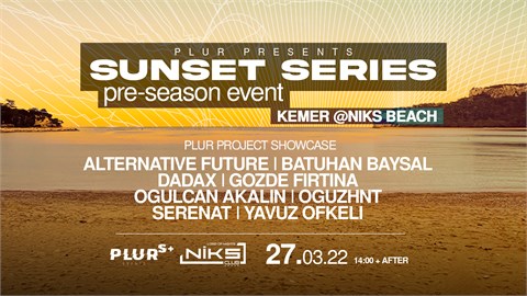 PLUR PRESENTS: SUNSET SERIES PRE-EVENT @NIKSBEACH 