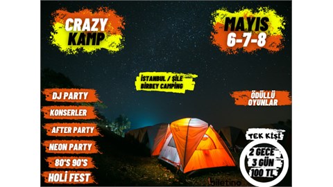 MAYIS 6-7-8 CRAZY FESTİVALİ